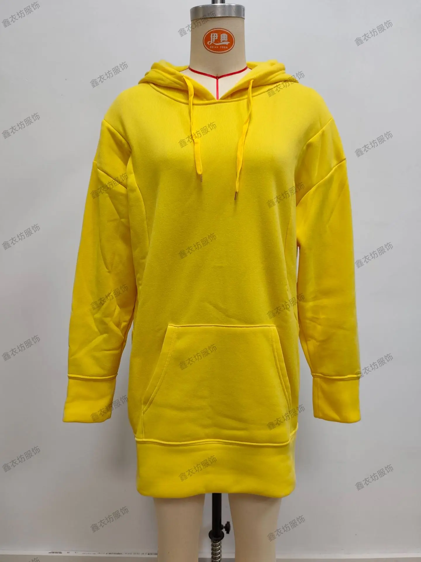 Purple Hooded Fleece Sweatshirt for Women — feature 19