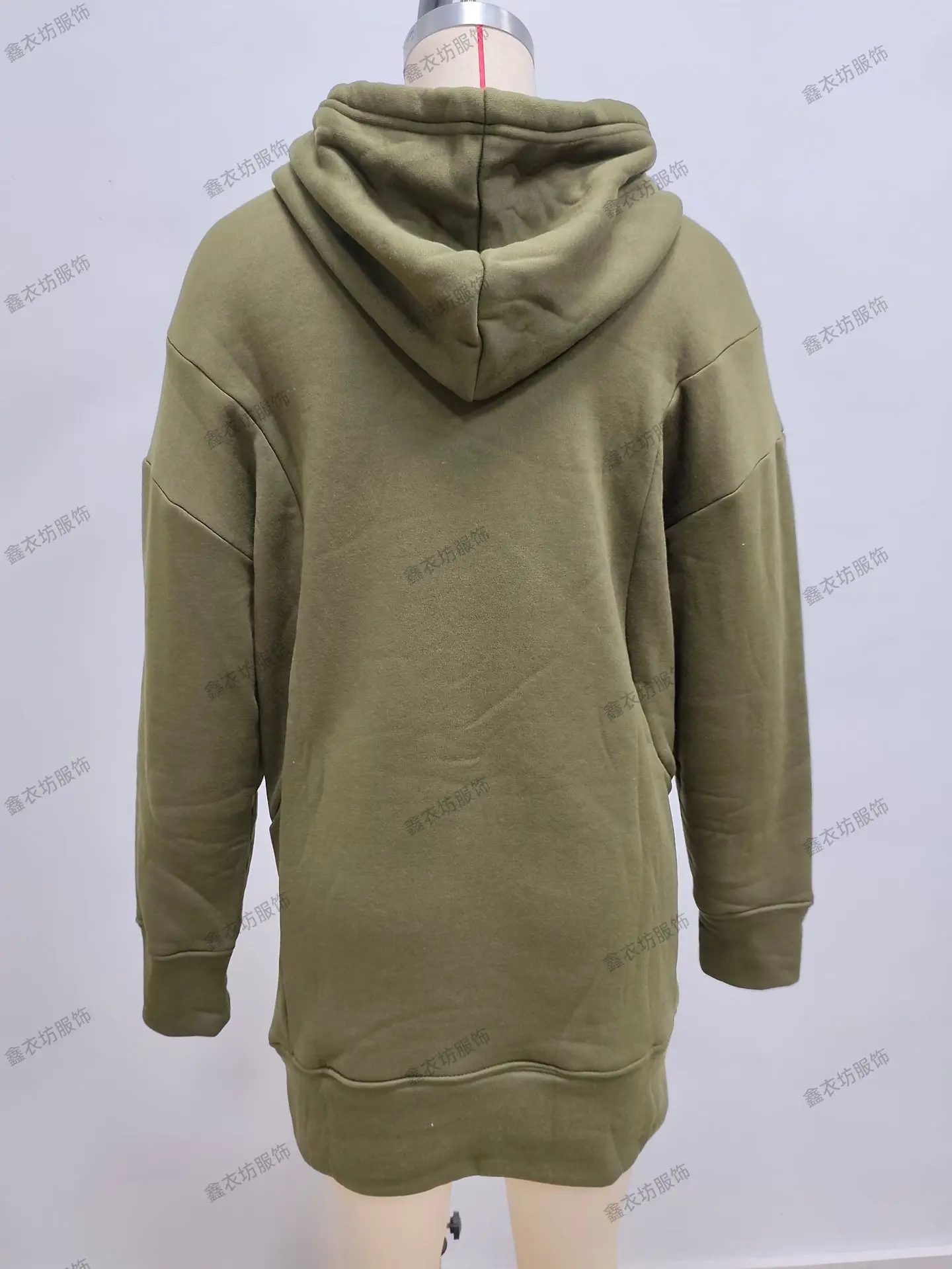 Purple Hooded Fleece Sweatshirt for Women — feature 23