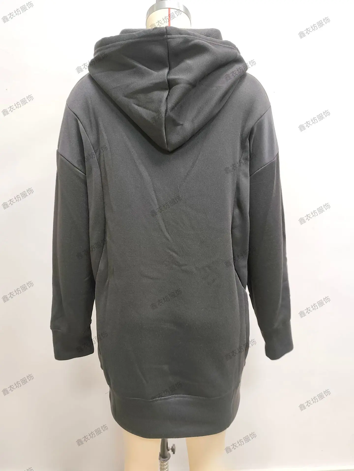 Purple Hooded Fleece Sweatshirt for Women — feature 37
