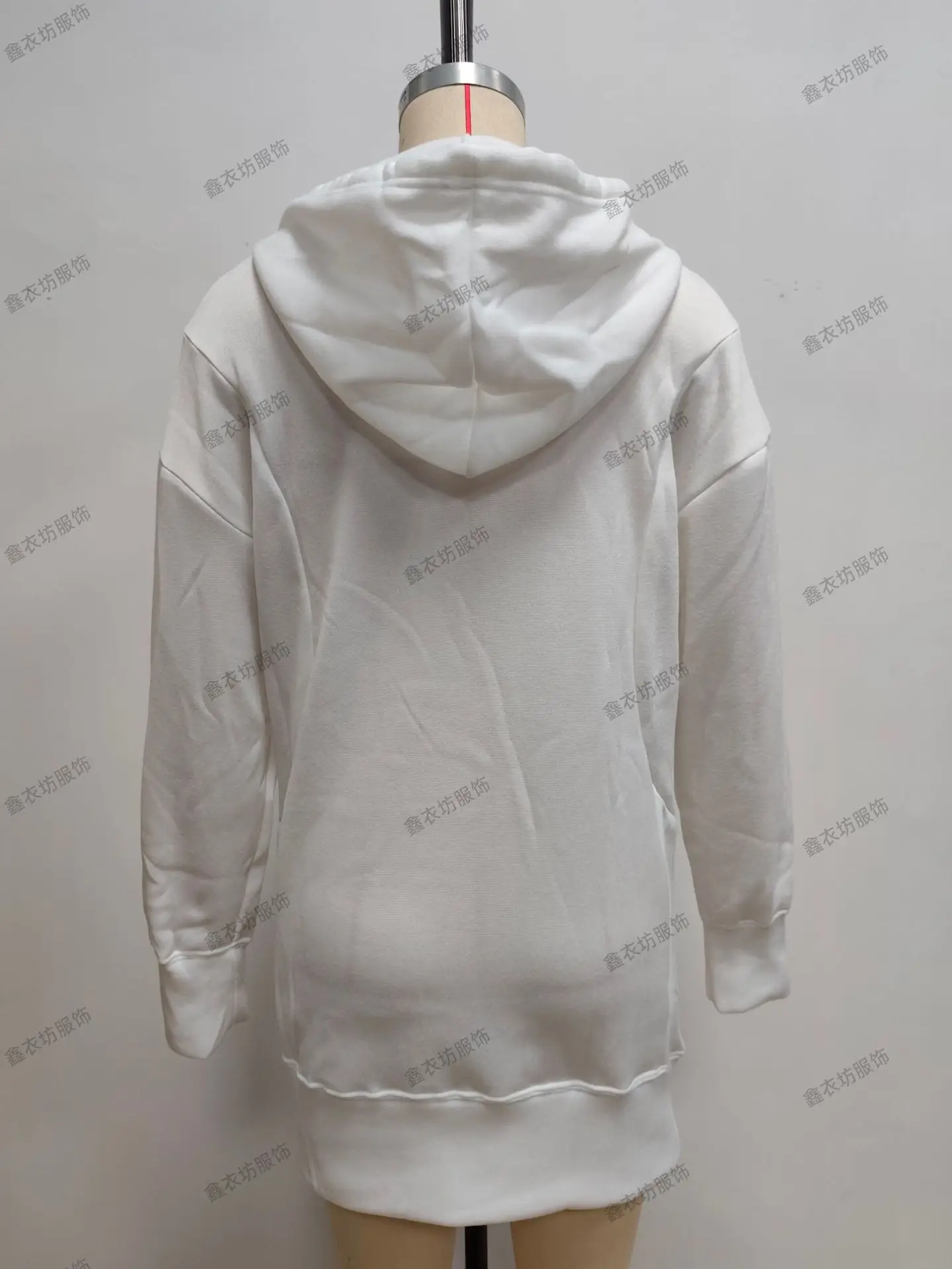 Purple Hooded Fleece Sweatshirt for Women — feature 41