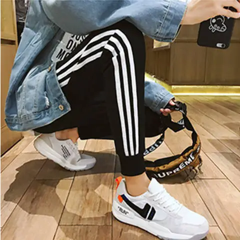 Fleece-lined Cropped Ankle Pants for Men Black - Image 7