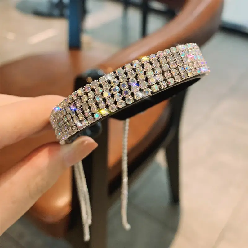 Korean Rhinestone Hair Twister with Ball Head & Back Grabber