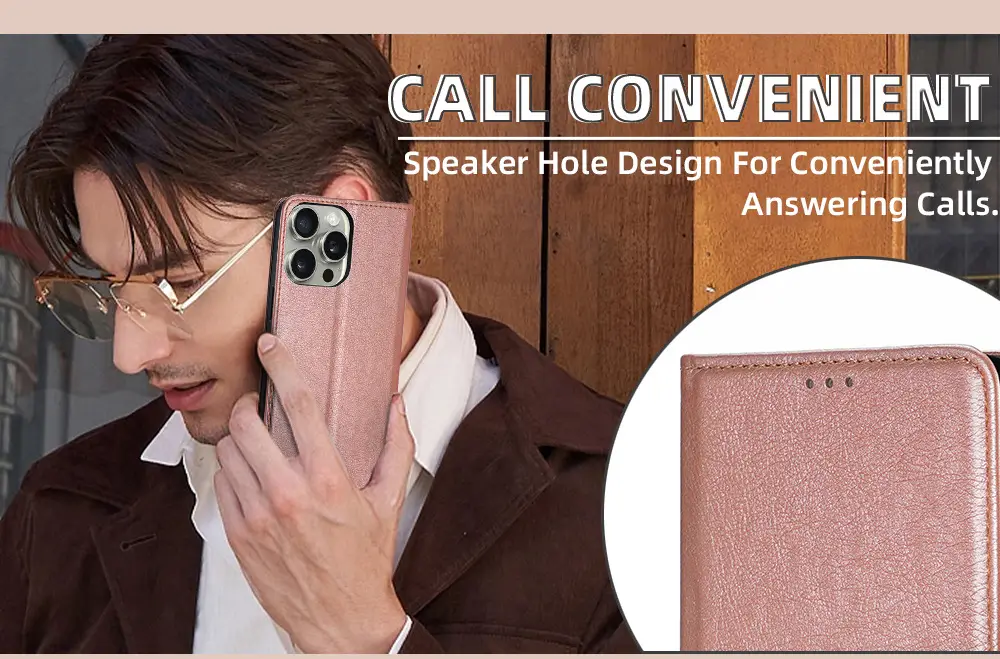 Blue Leather 5G Mobile Case for A04E 4G — feature 10