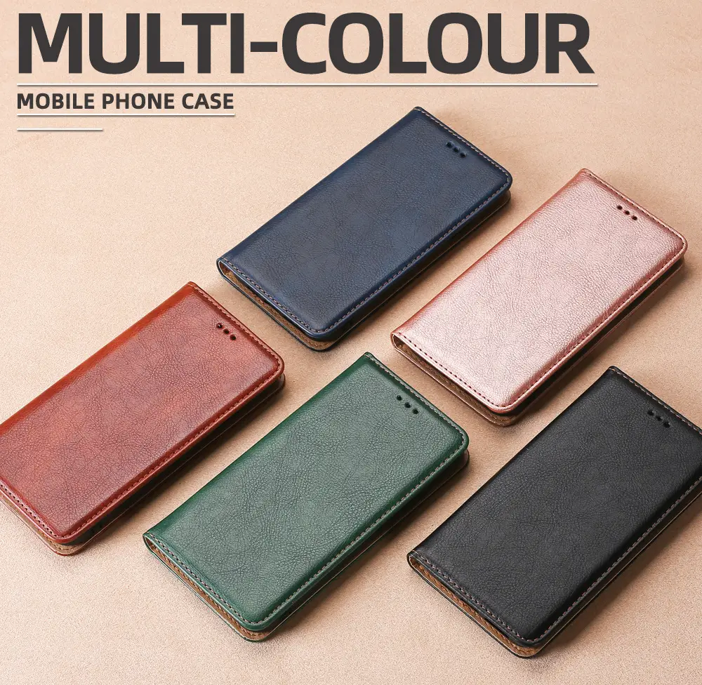 Blue Leather 5G Mobile Case for A04E 4G — feature 3