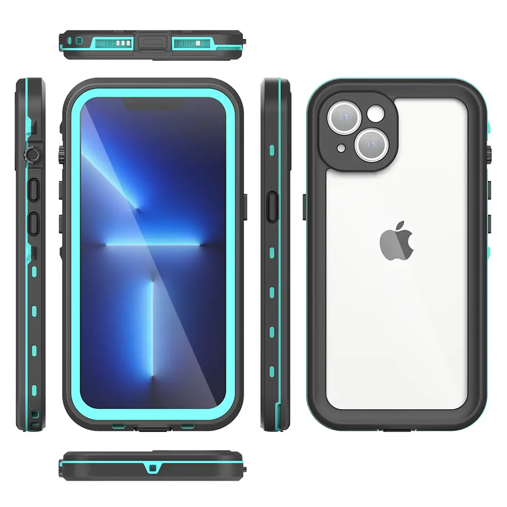 Waterproof Apple iPhone 13 Case with Durable Red Pepper Design - Image 2
