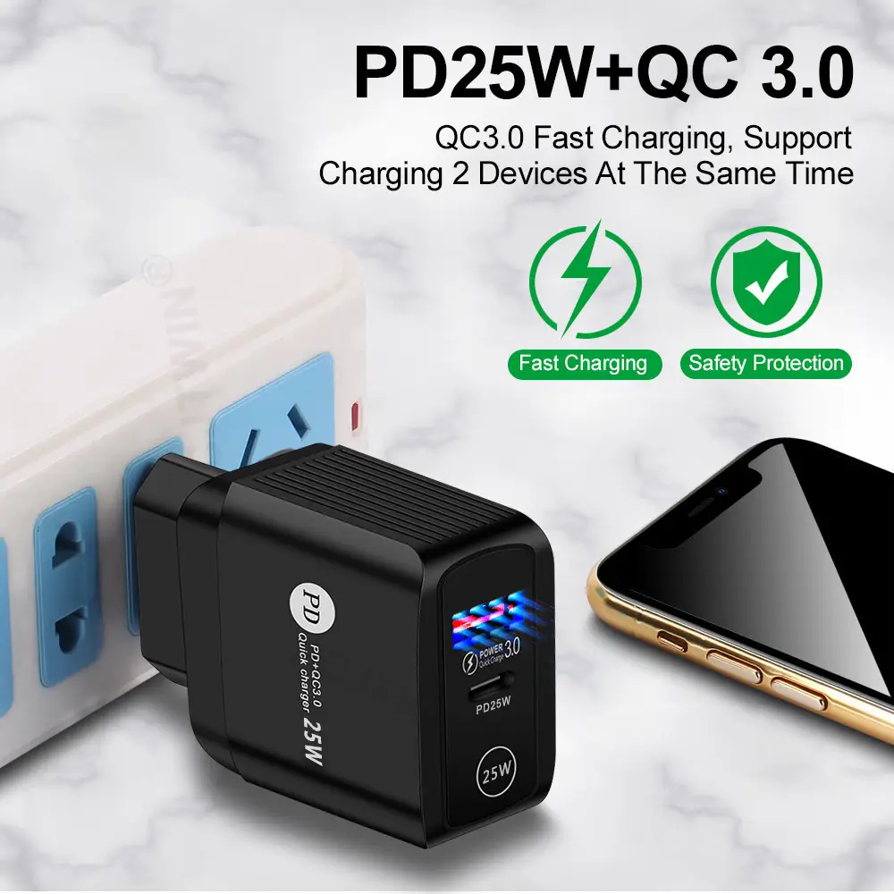25W Fast Charge iPhone 13 QC3.0 Charger - Image 4