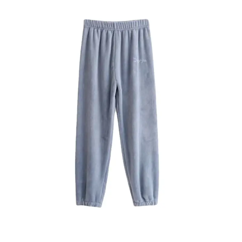 Women's Winter Warm Coral Fleece Pants - Image 11