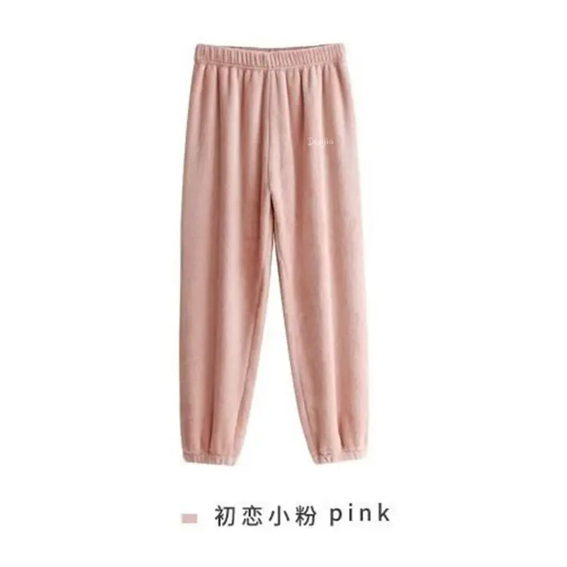Women's Winter Warm Coral Fleece Pants - Image 2