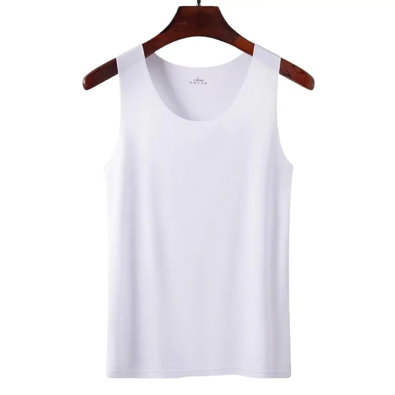 Summer Women's Seamless Ice Silk Vest Thin Suspbottomer Women's Sleeveless Versatile Top Bottoming Wholesale