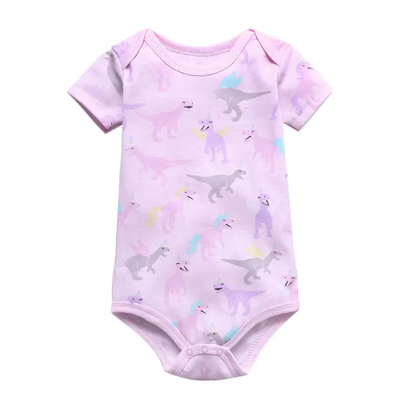 Orange Baby One-Piece Crawling Suit for Girls - Image 10