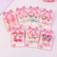 Children's Mermaid Tail Bow Necklace Bracelet Set — feature 16