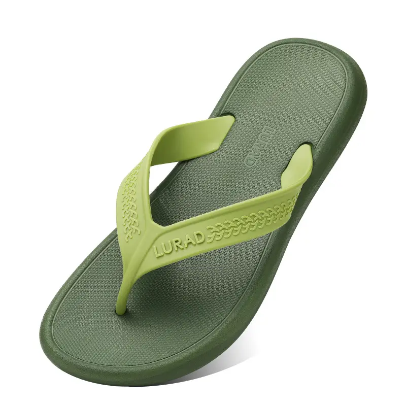 Men Women Black EVA Flip Flops Summer Non Slip