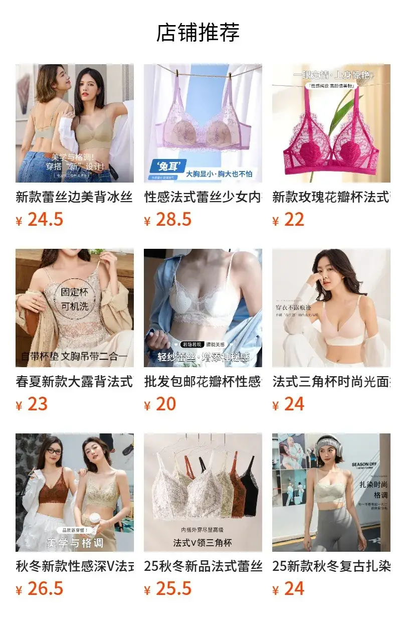 French Lace Bra Silk Lining No Wire Underwear — feature 1