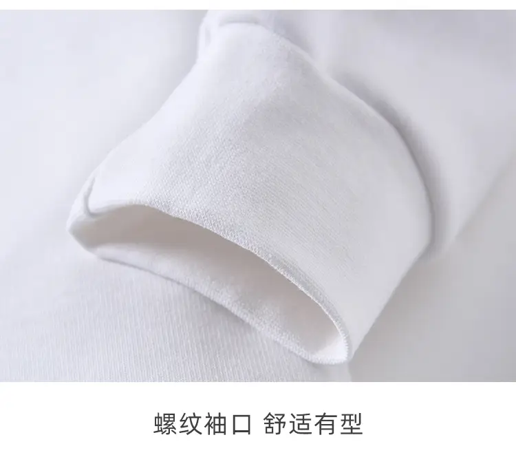 White Fleece Polo Shirt for Boys Girls Winter Warm School Uniform — feature 10