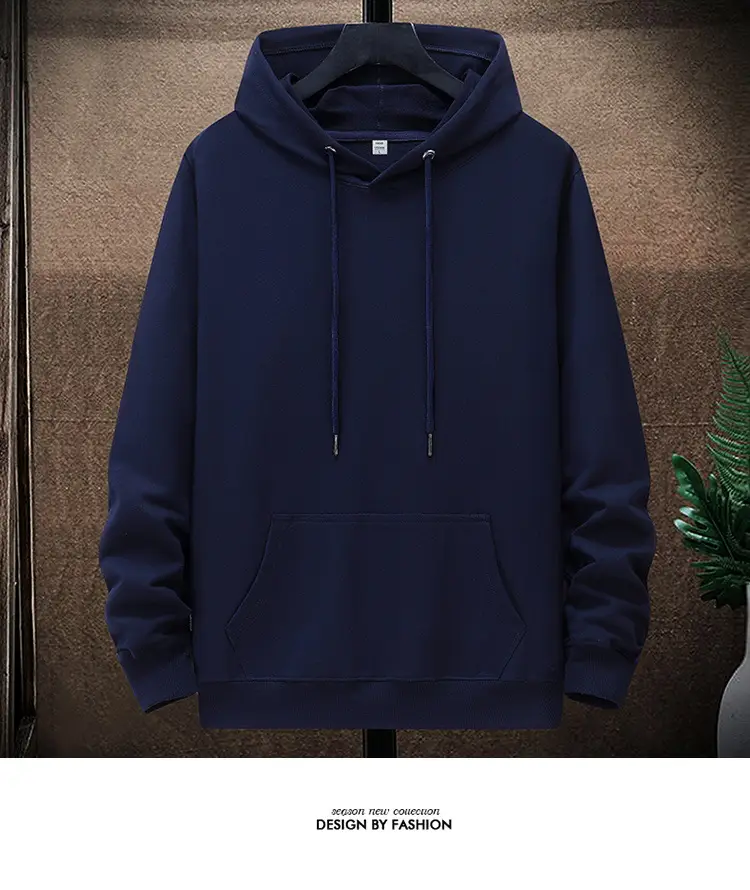 Men Black Printed Hoodie 2021 New Style — feature 10
