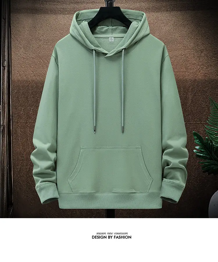 Men Black Printed Hoodie 2021 New Style — feature 9