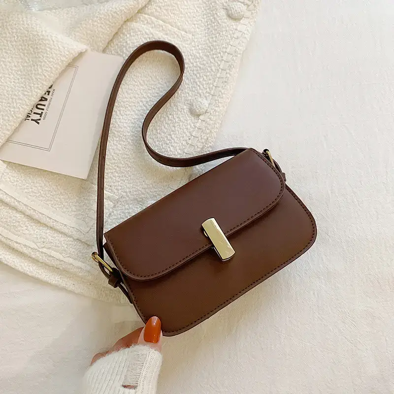 Women's Black Crossbody Bag 2021 New Trendy Casual - Image 3