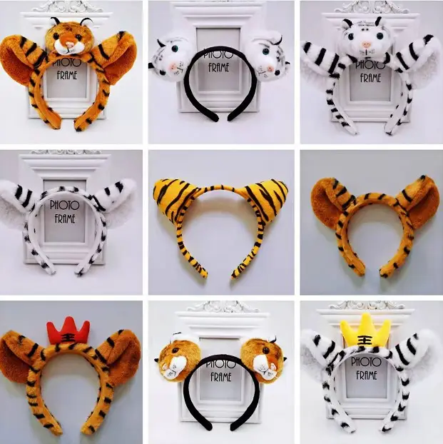 Tiger Cartoon Hairband for Kids Year of Tiger - Image 25