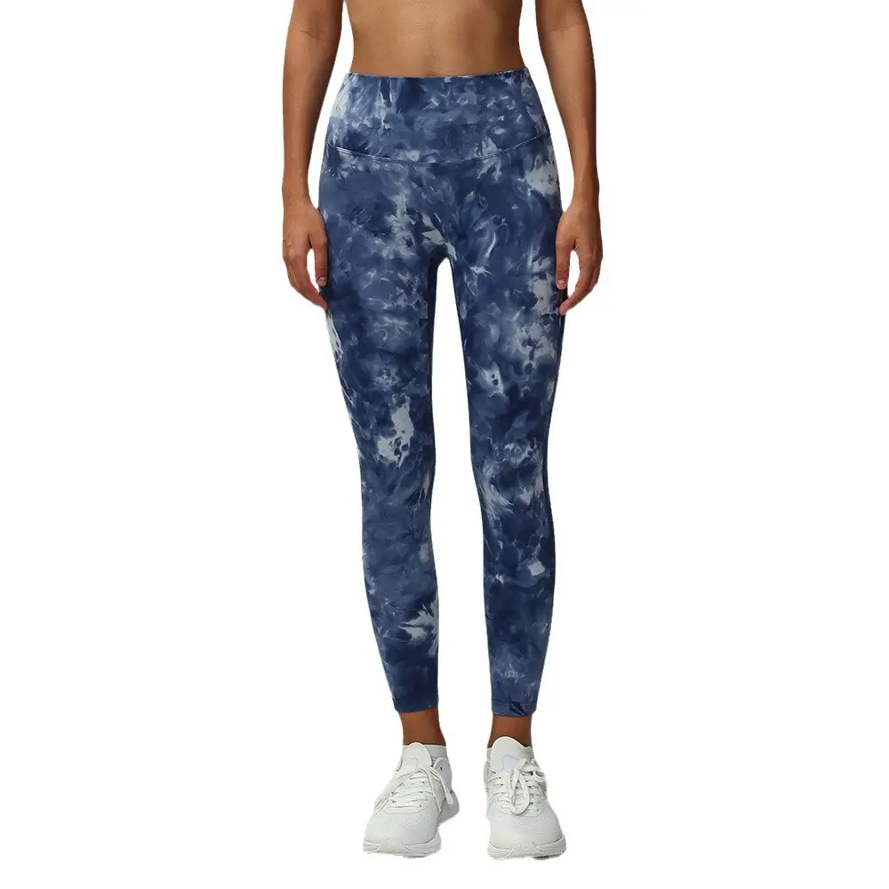 Tie-Dye High Waist Yoga Pants for Women - Image 8