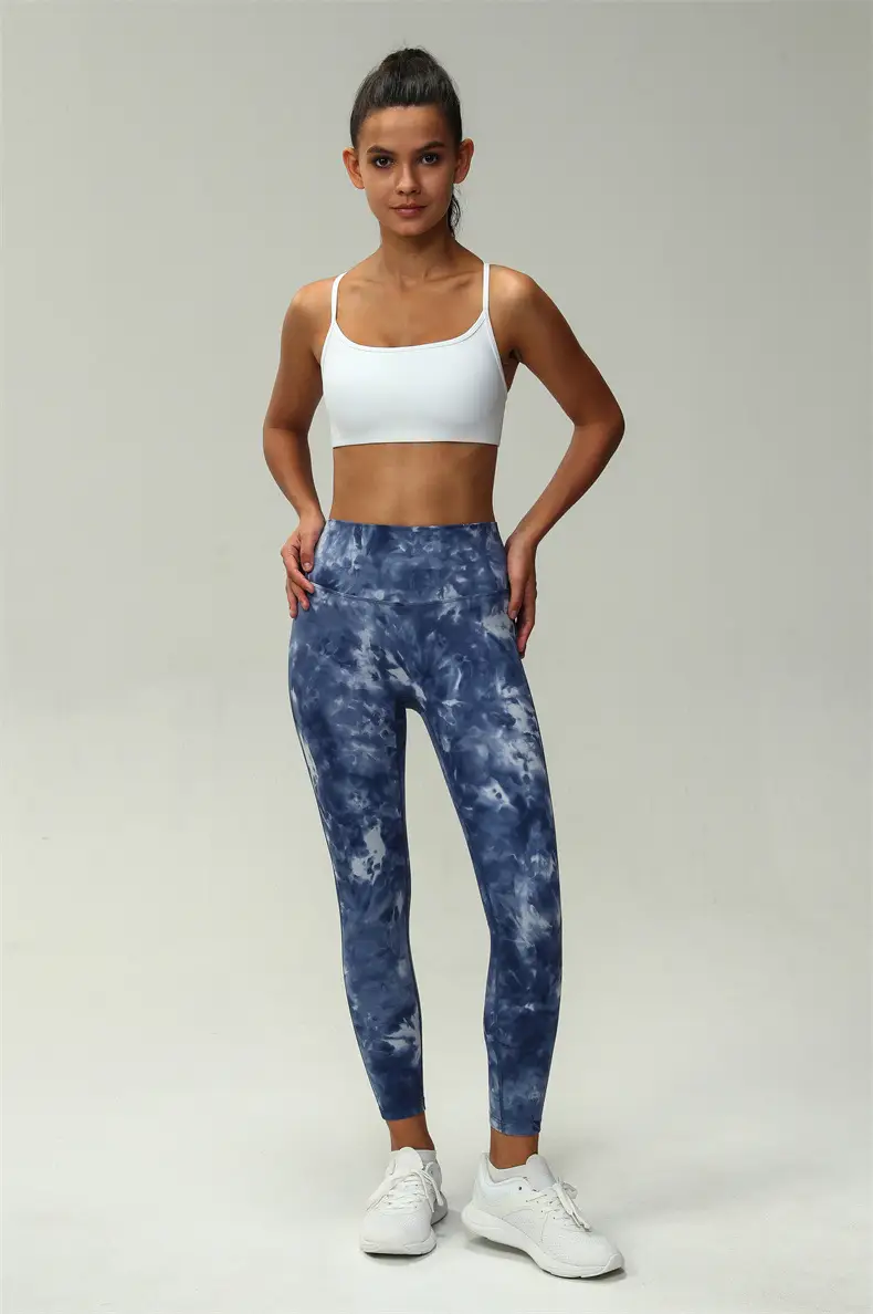 Tie-Dye High Waist Yoga Pants for Women — feature 10
