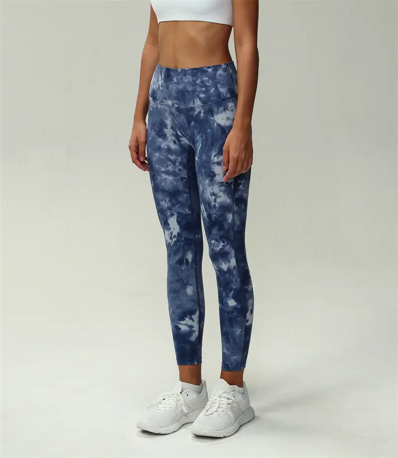 Tie-Dye High Waist Yoga Pants for Women — feature 11