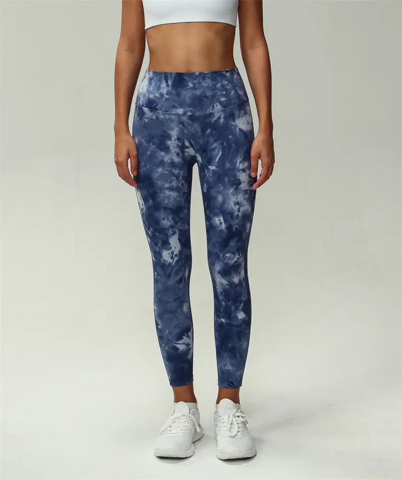 Tie-Dye High Waist Yoga Pants for Women — feature 12