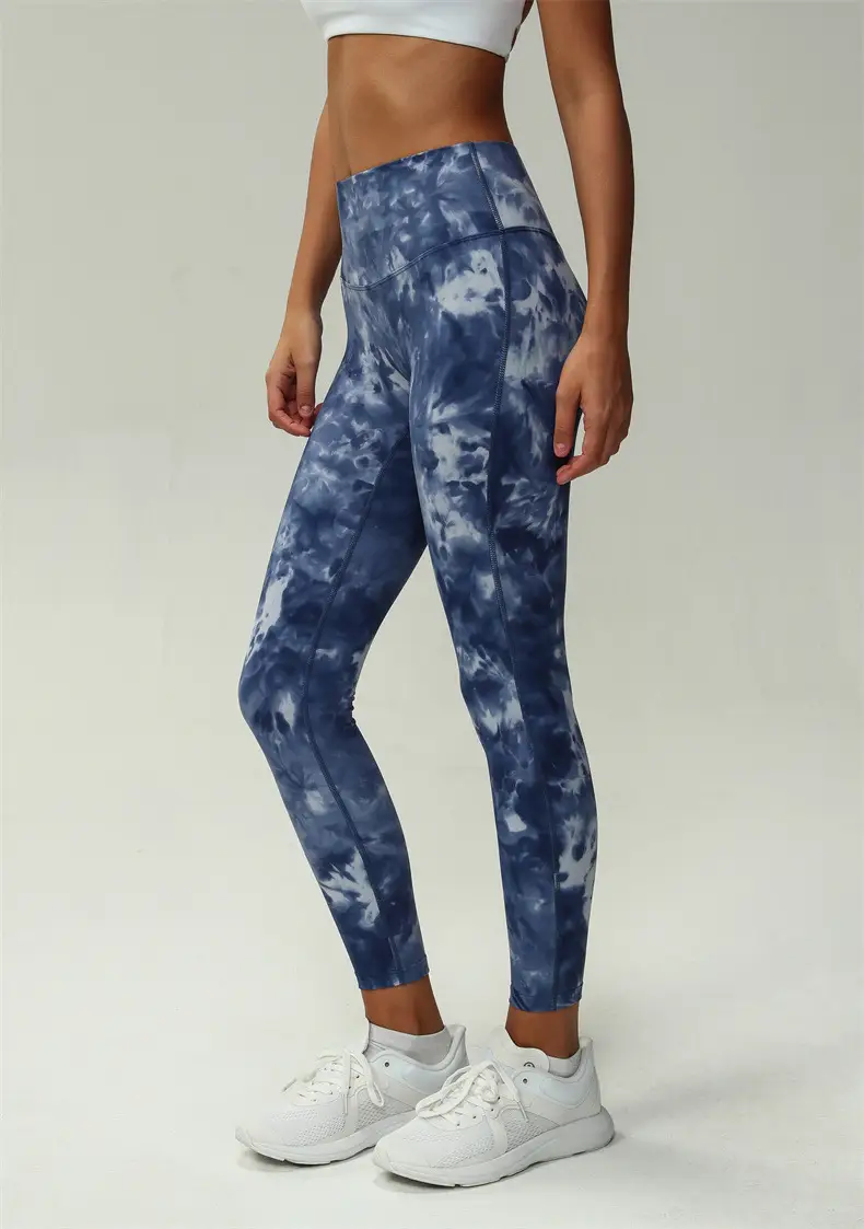 Tie-Dye High Waist Yoga Pants for Women — feature 13