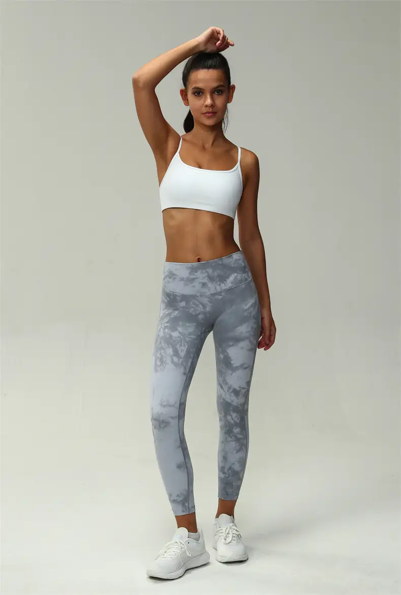 Tie-Dye High Waist Yoga Pants for Women — feature 15