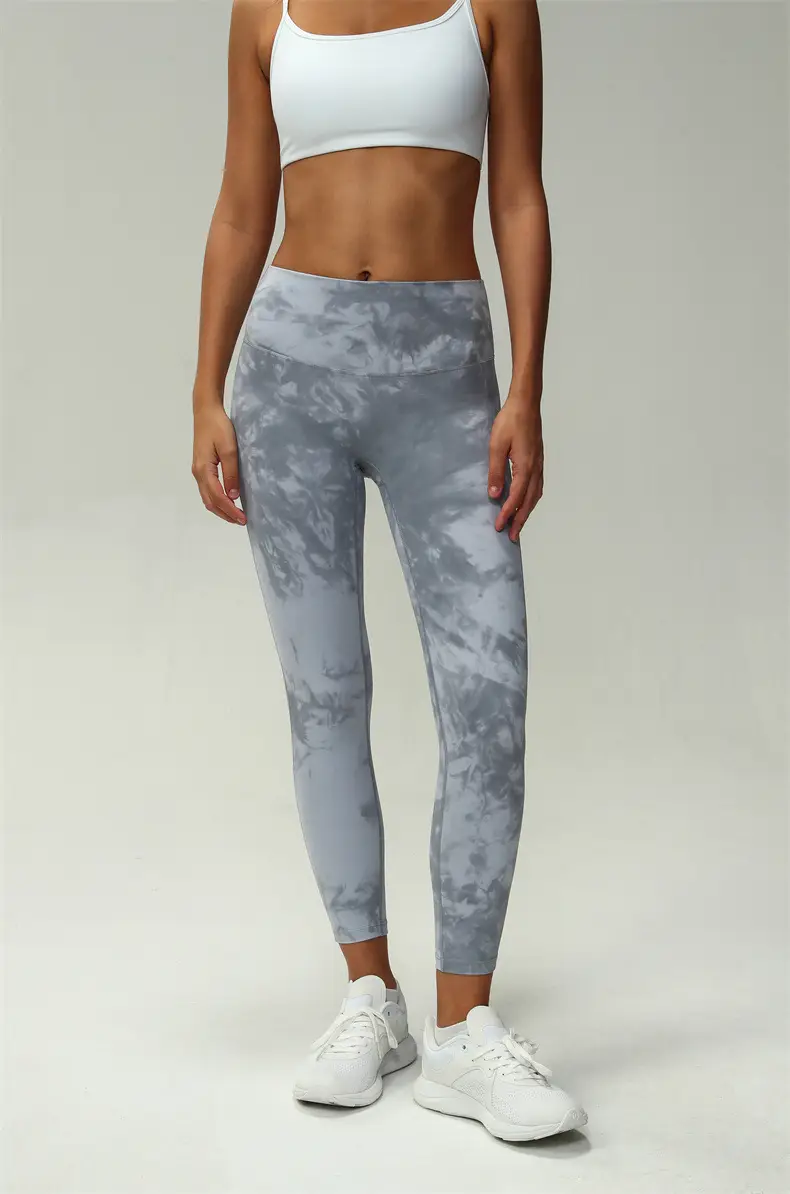 Tie-Dye High Waist Yoga Pants for Women — feature 16