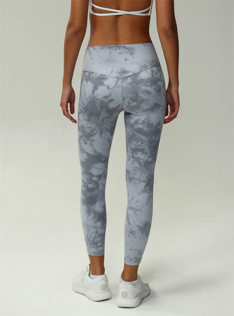 Tie-Dye High Waist Yoga Pants for Women — feature 17