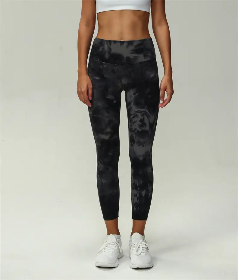Tie-Dye High Waist Yoga Pants for Women — feature 6