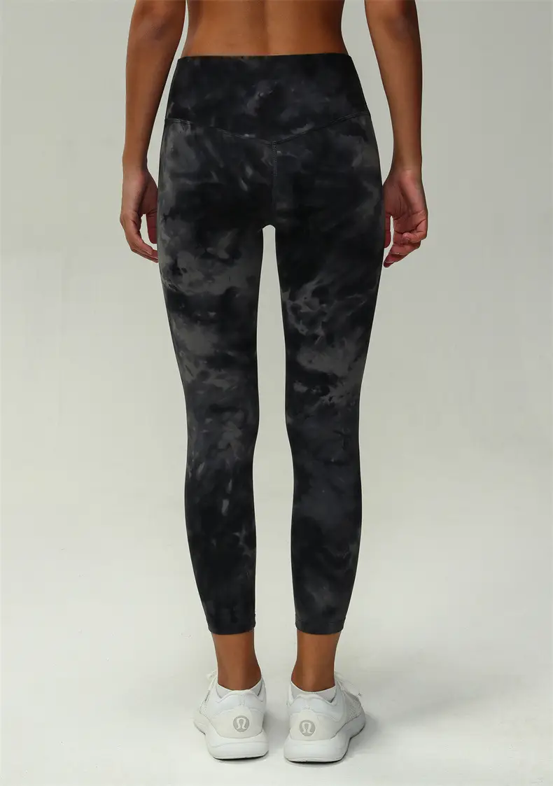Tie-Dye High Waist Yoga Pants for Women — feature 8