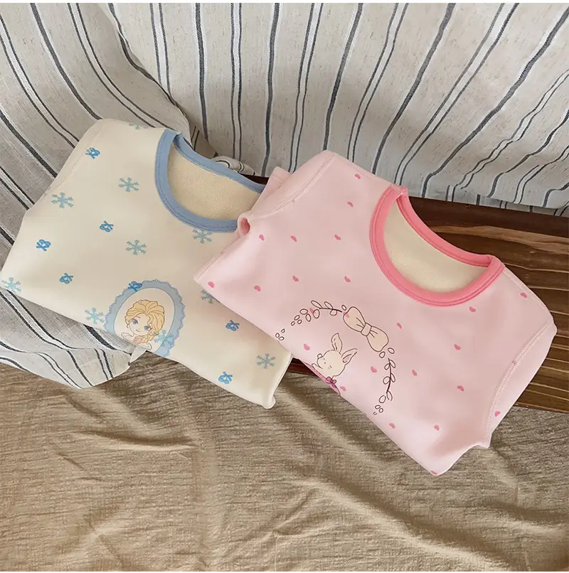 Anmeiya Children's Polka Dot Pajamas Set — feature 27