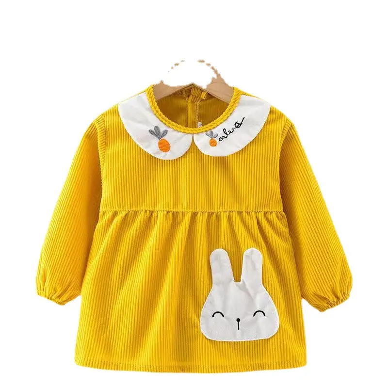 Baby's Yellow Rabbit Print Long Sleeve Shirt - Image 26