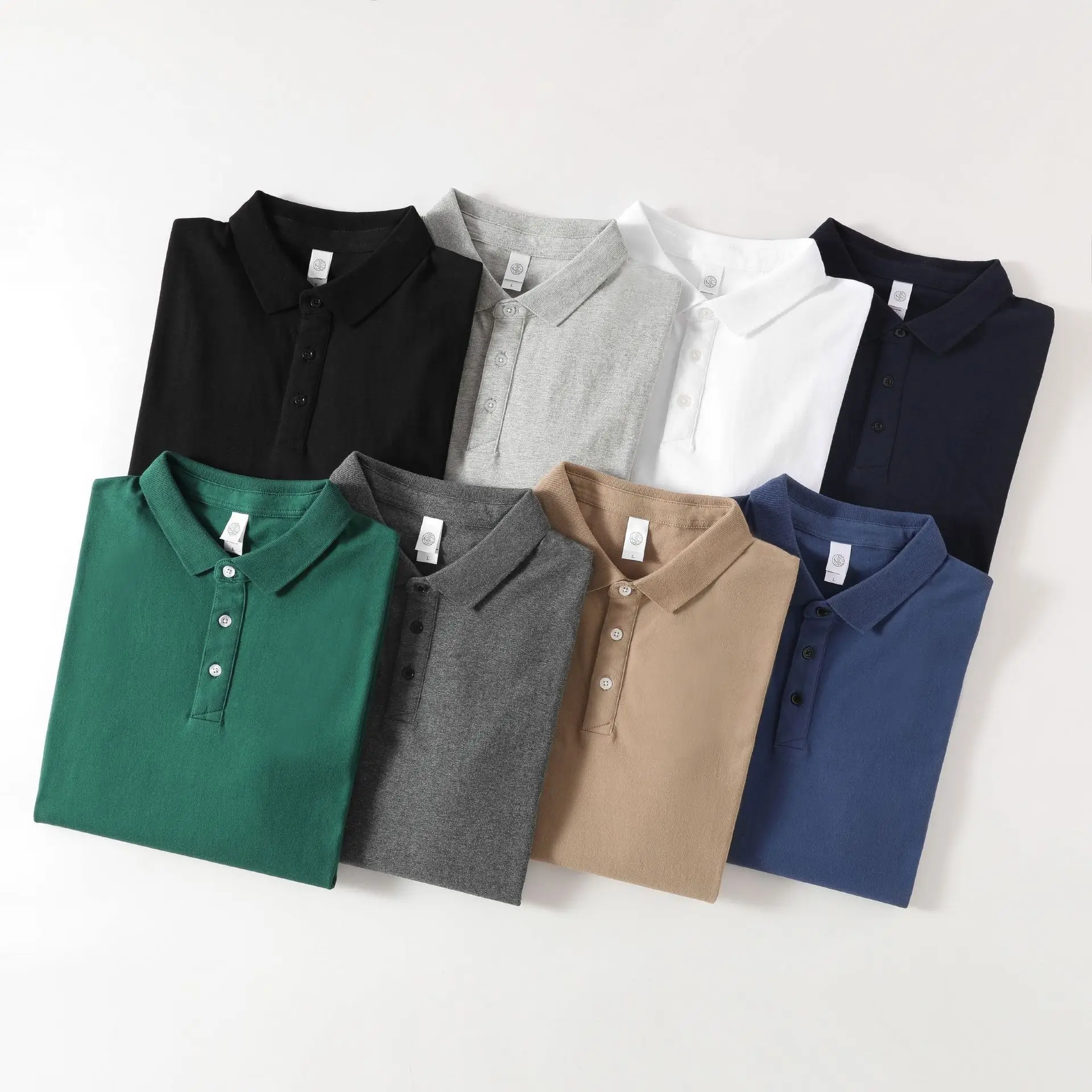 Couple T-Shirt 270g Combed Cotton Green Round Neck Short Sleeve — feature 4