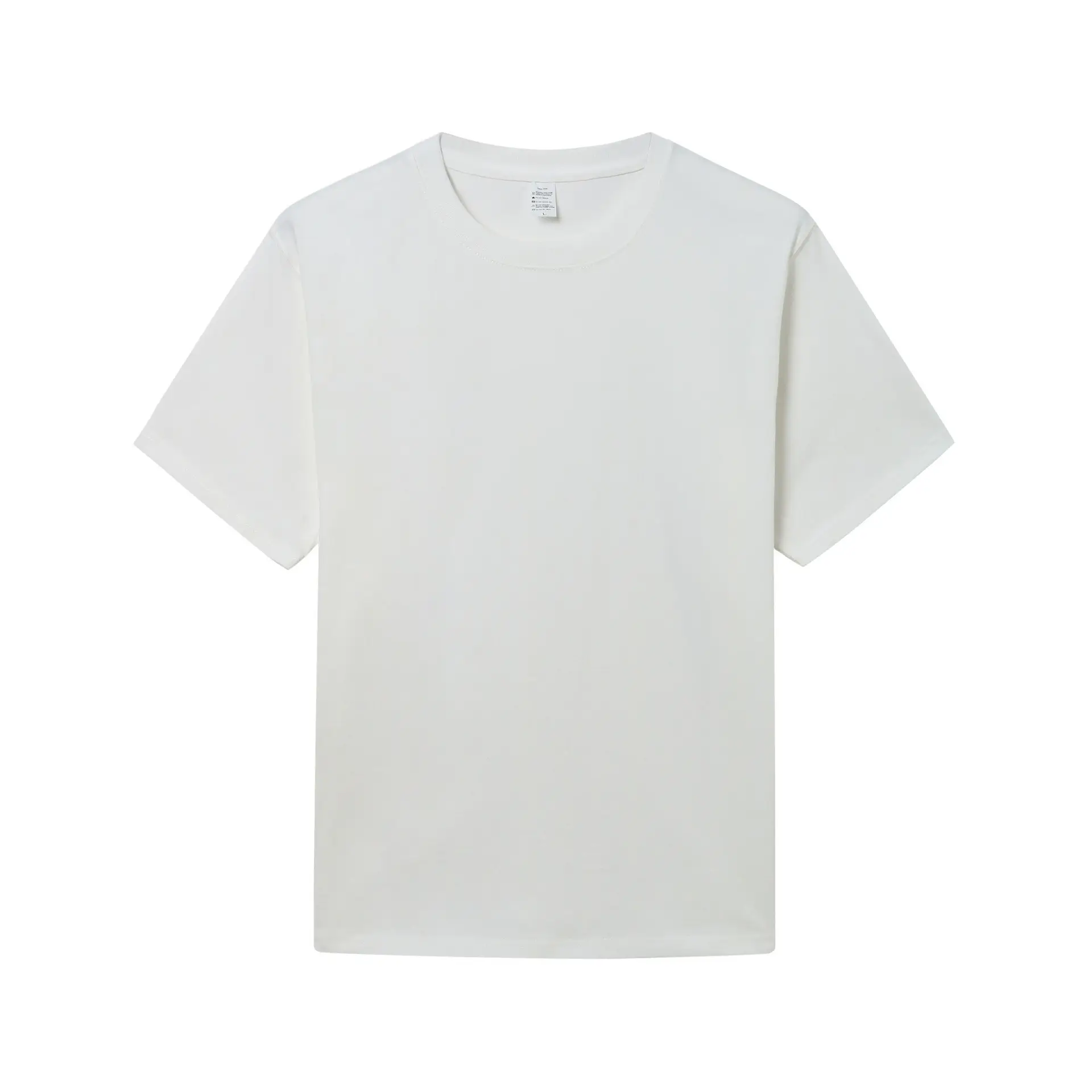 Couple T-Shirt 270g Combed Cotton Green Round Neck Short Sleeve - Image 15