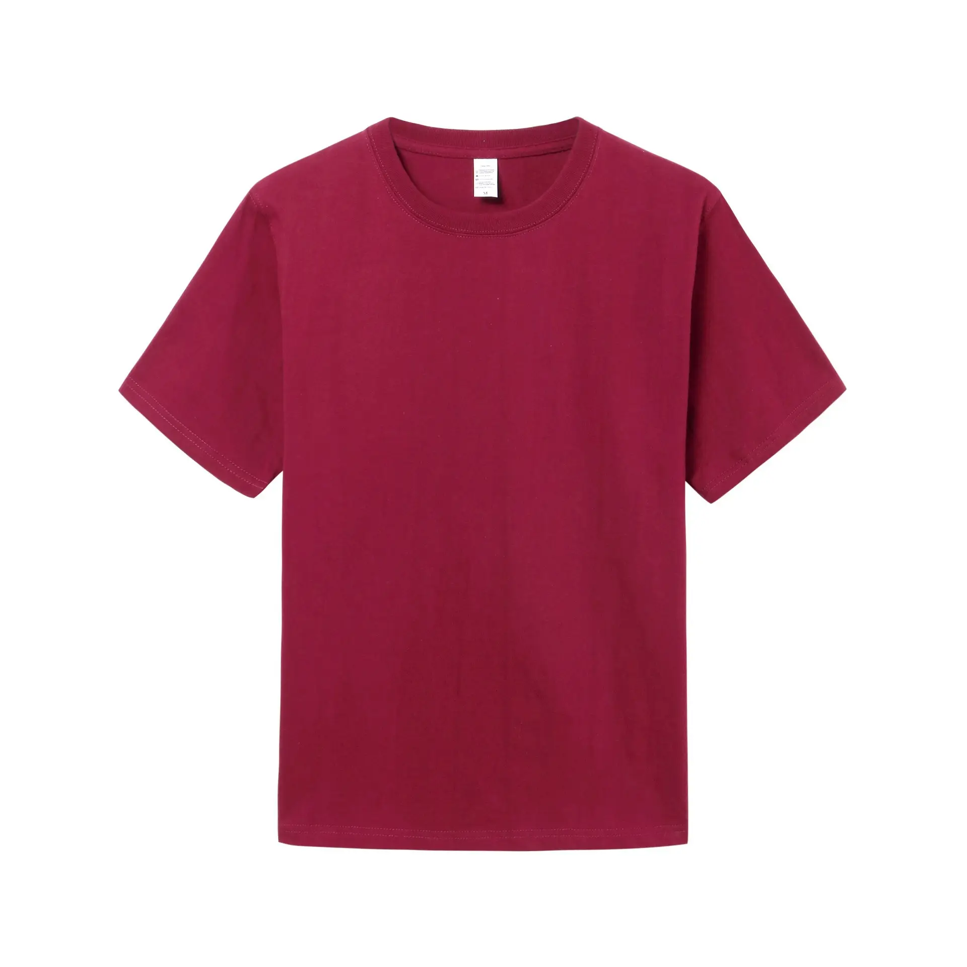 Couple T-Shirt 270g Combed Cotton Green Round Neck Short Sleeve - Image 17