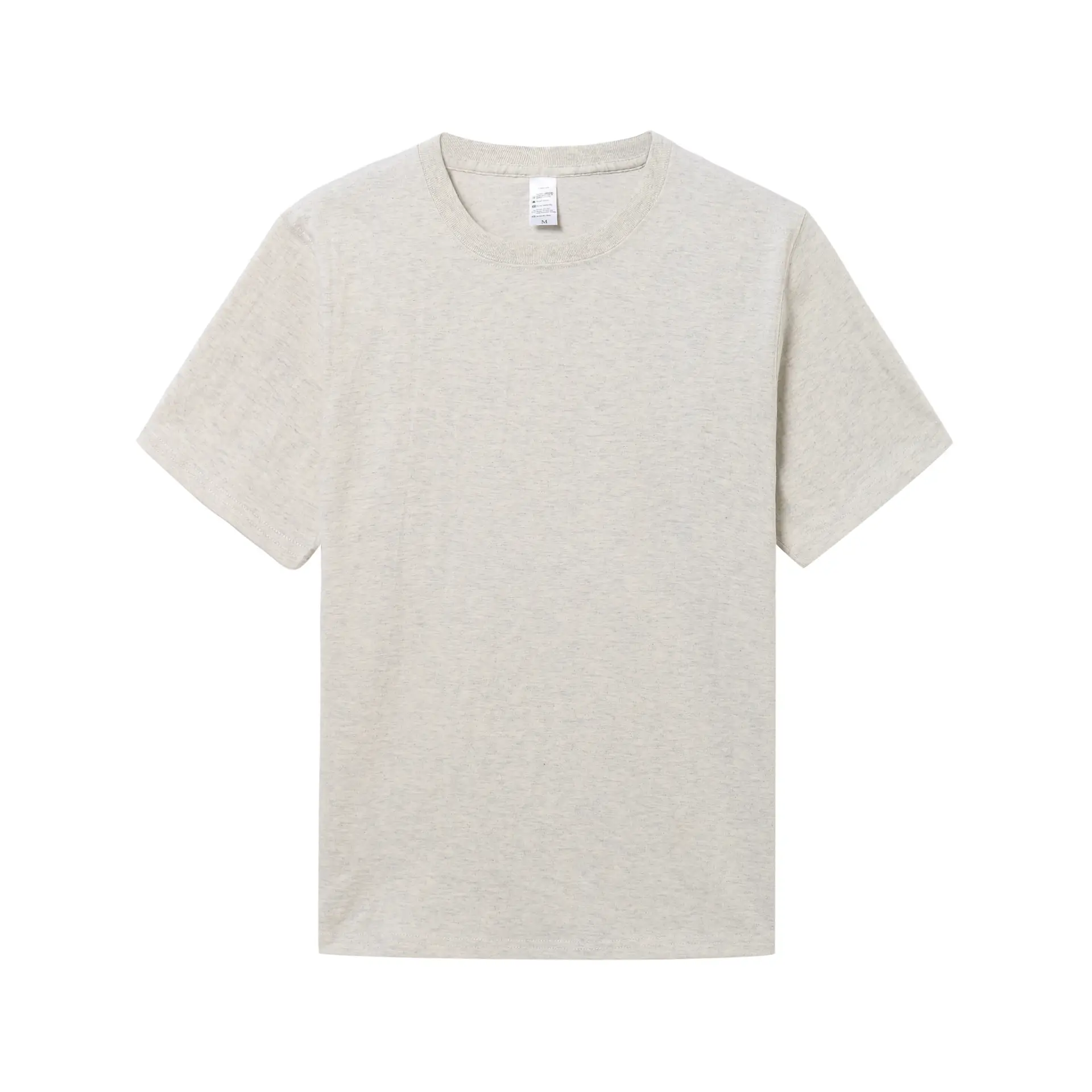 Couple T-Shirt 270g Combed Cotton Green Round Neck Short Sleeve - Image 3