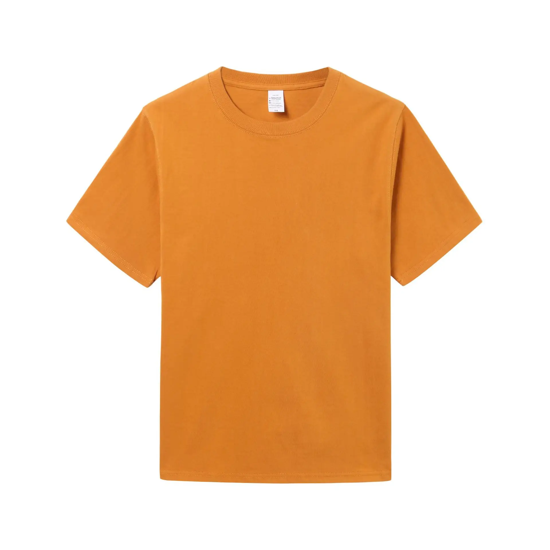 Couple T-Shirt 270g Combed Cotton Green Round Neck Short Sleeve - Image 8