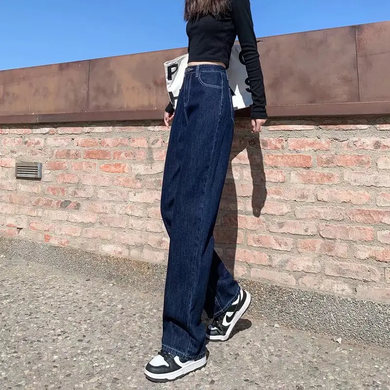 Women's New Arrival Wide Leg Jeans Autumn 2021 - Image 4