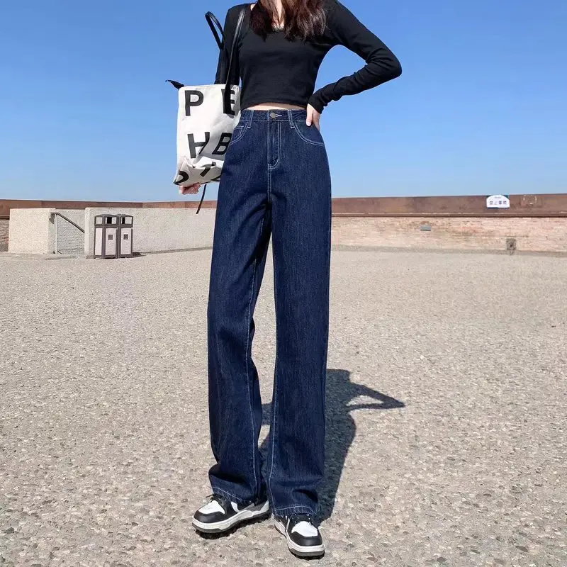 Women's New Arrival Wide Leg Jeans Autumn 2021 - Image 5
