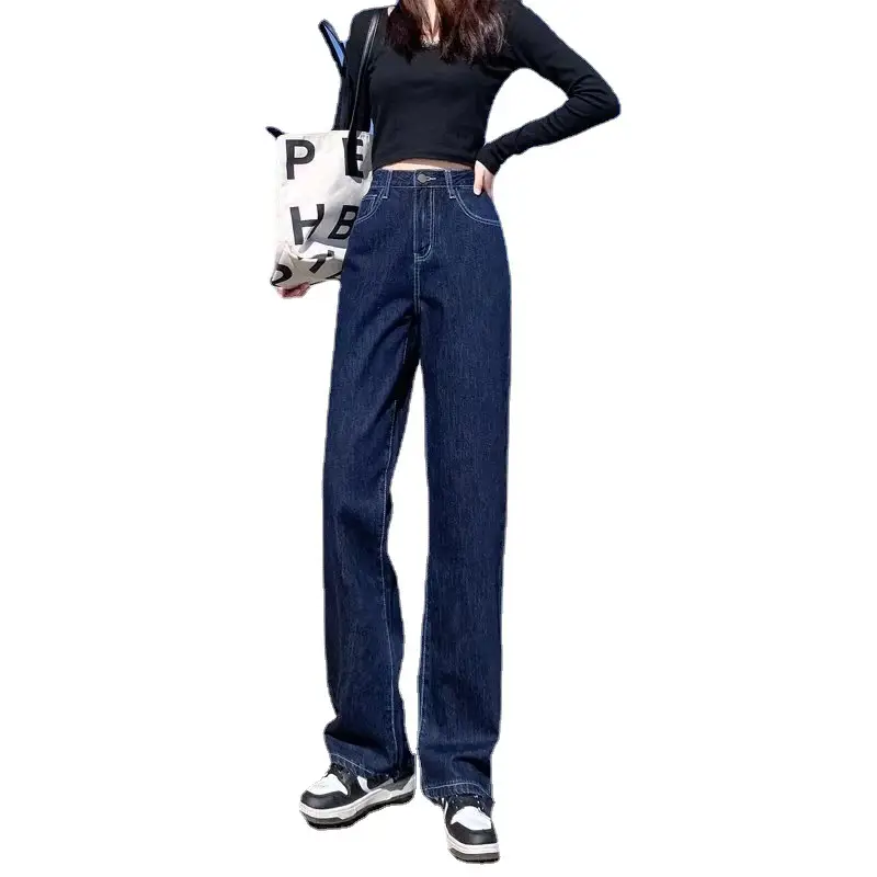 Women's New Arrival Wide Leg Jeans Autumn 2021 - Image 6