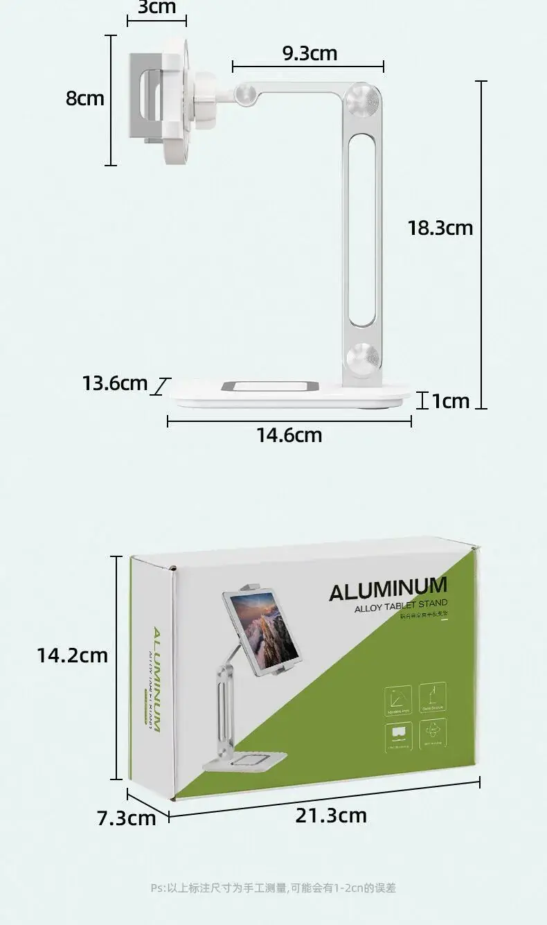 Aluminum Tablet Stand for iPad and Office Devices — feature 14