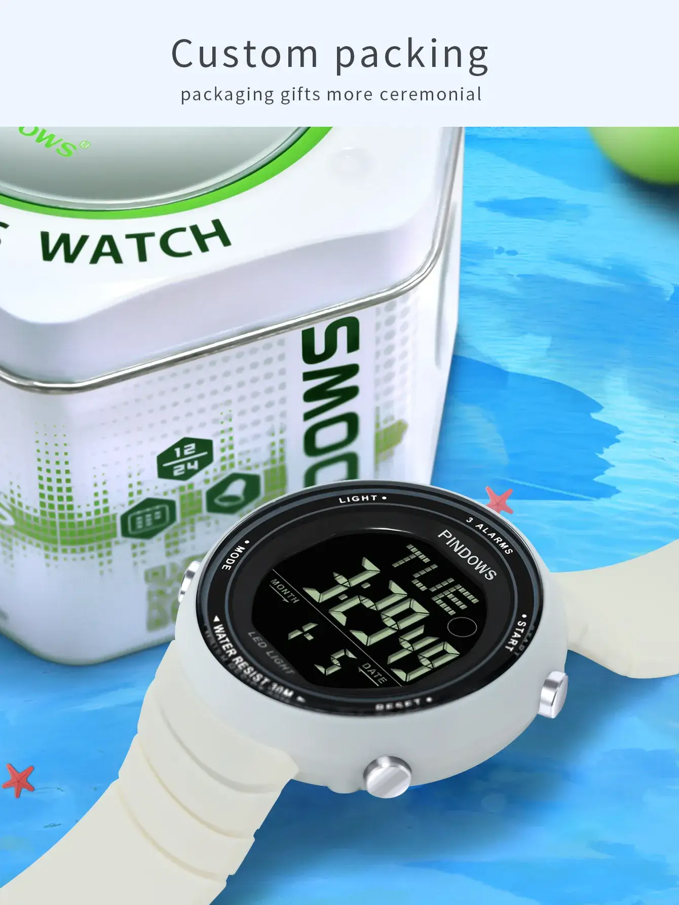 Luminous Digital Watch for Men Women 32999 — feature 16