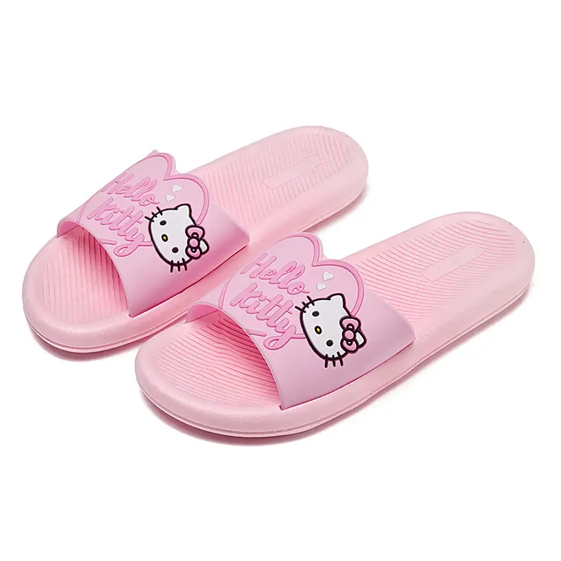 [70% discount] Hello Kitty girly slippers new home non-slip indoor and outdoor sandals