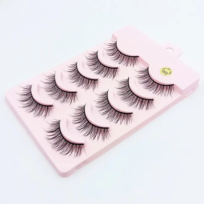 Fishtail False Eyelashes Set of 10 Pcs