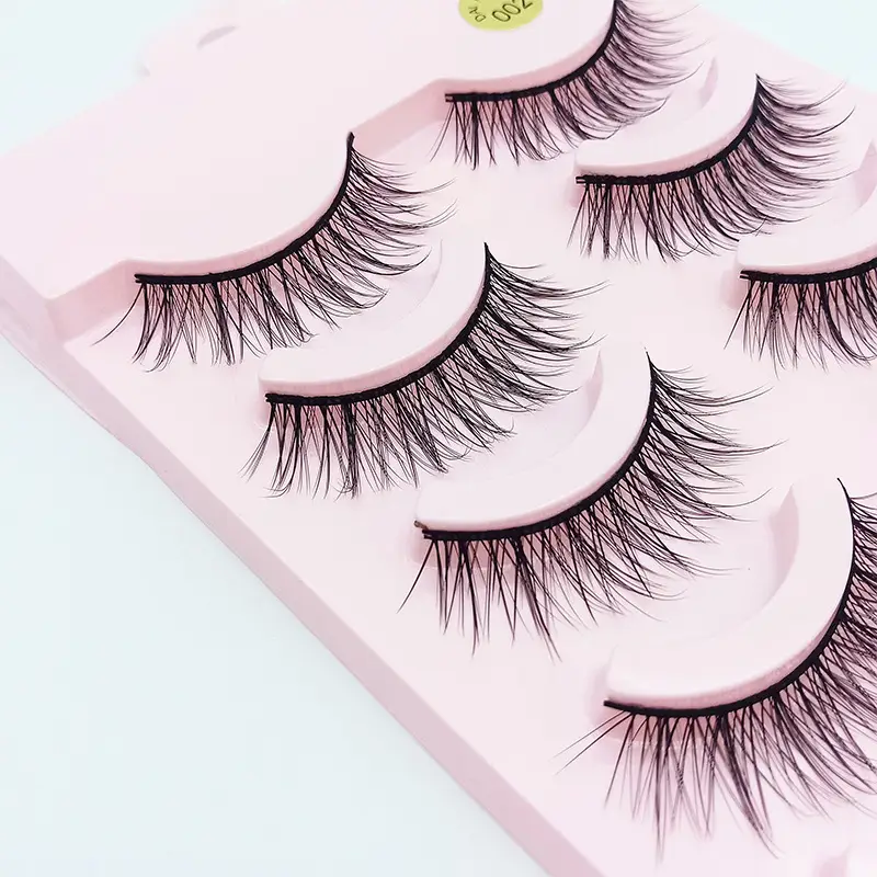 Fishtail False Eyelashes Set of 10 Pcs