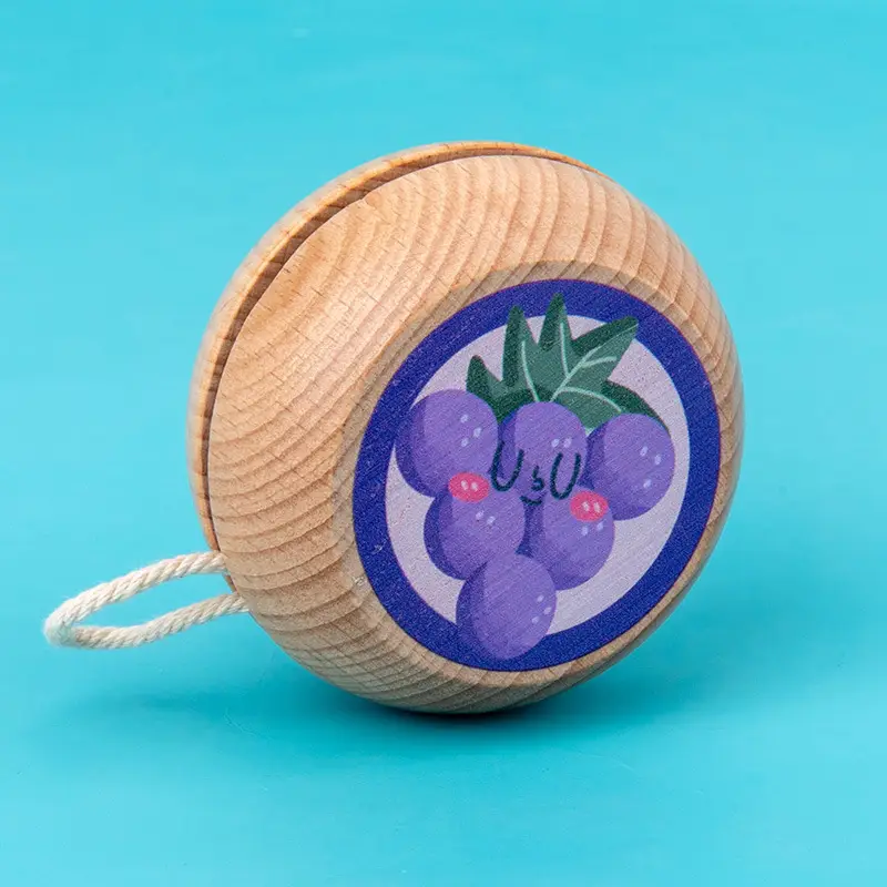 Wooden yo-yo toys for children and boys yo-yo wooden yoyo ball stall toys wholesale supply Yunhe County