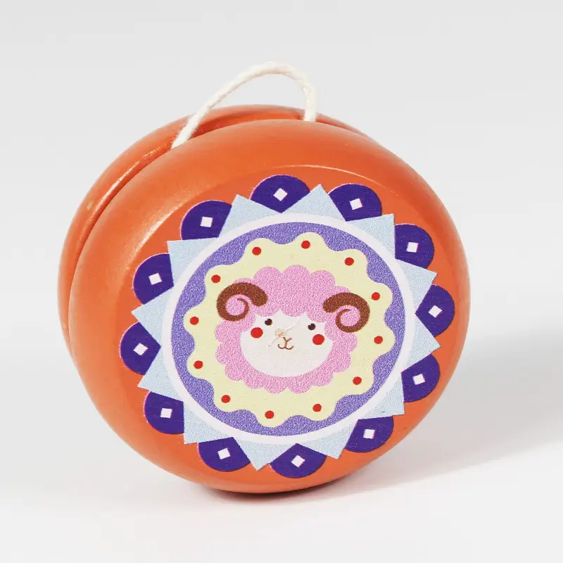 Wooden yo-yo toys for children and boys yo-yo wooden yoyo ball stall toys wholesale supply Yunhe County