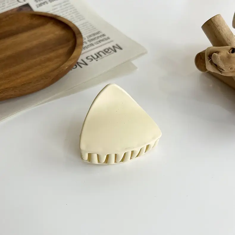 Autumn Winter Hair Clips Milk Tea Brown Cream - Image 10